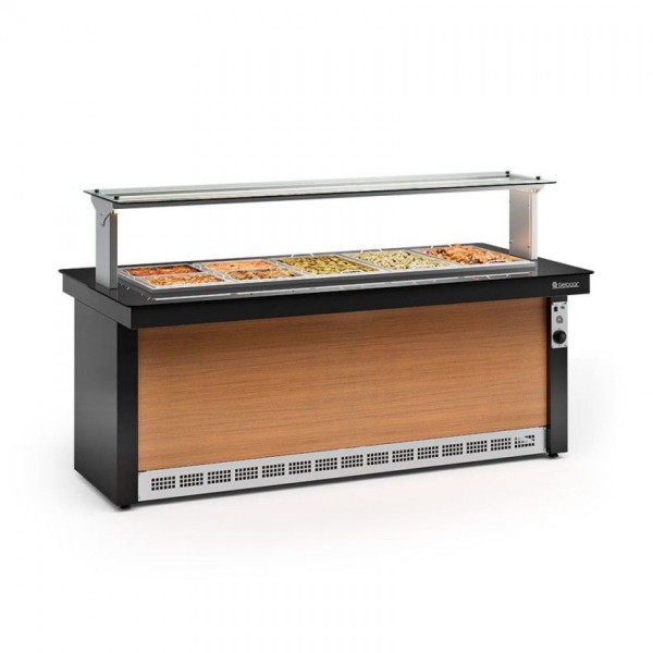 MESA TÉRMICA VITRA - 2077mm- SEM CUBAS- GBTA-200 PR