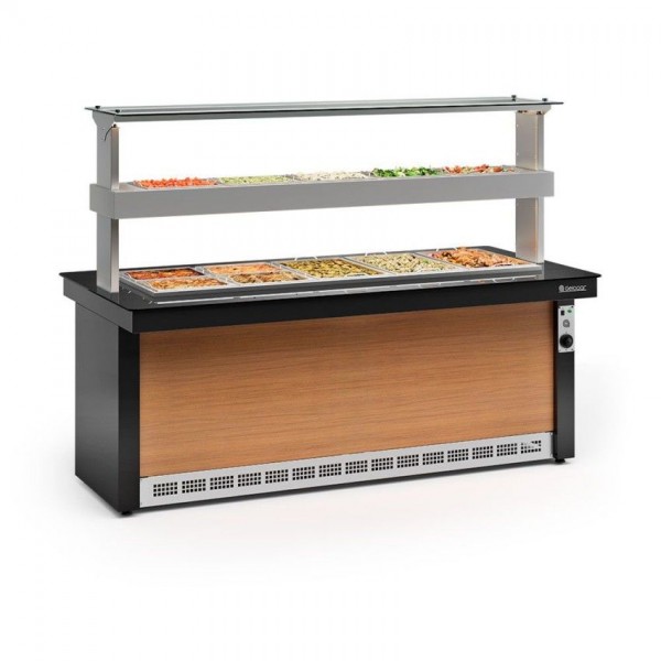 MESA TÉRMICA / REFRIGERADA VITRA - SEM CUBAS- GBTR-200 PR