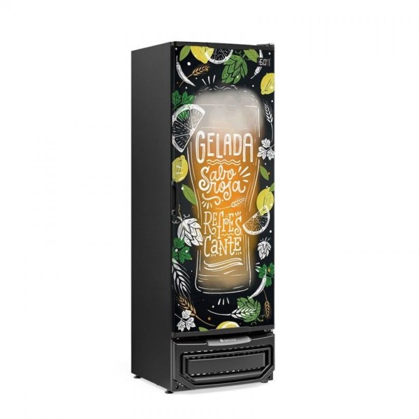 REFRIGERADOR DE BEBIDAS - CERVEJEIRA 445L - CAPACIDADE 168 GARRAFAS 600ML GCB-50 PR