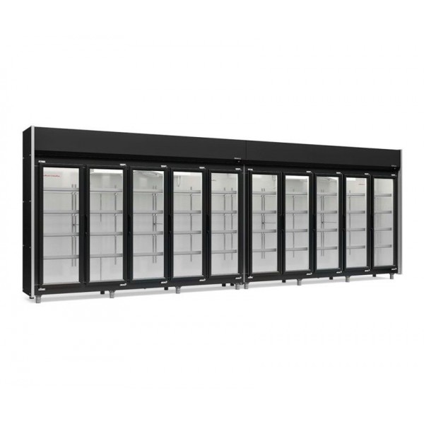 REFRIGERADOR VERTICAL AUTO SERVIÇO -5826mm- TEMPERATURA  -2° a +7° -GEAS-10P PR