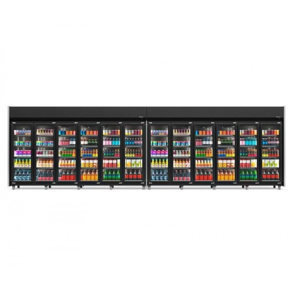 REFRIGERADOR VERTICAL AUTO SERVIÇO -6946mm- TEMPERATURA  -2° a +7° -GEAS-12P LB PR