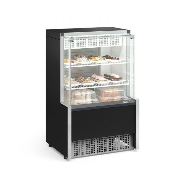 VITRINE REFRIGERADA CONFEITARIA  - DUPLA FUNÇÃO -	740mm- ILUMINAÇÃO LED- GPEA-075 R BR