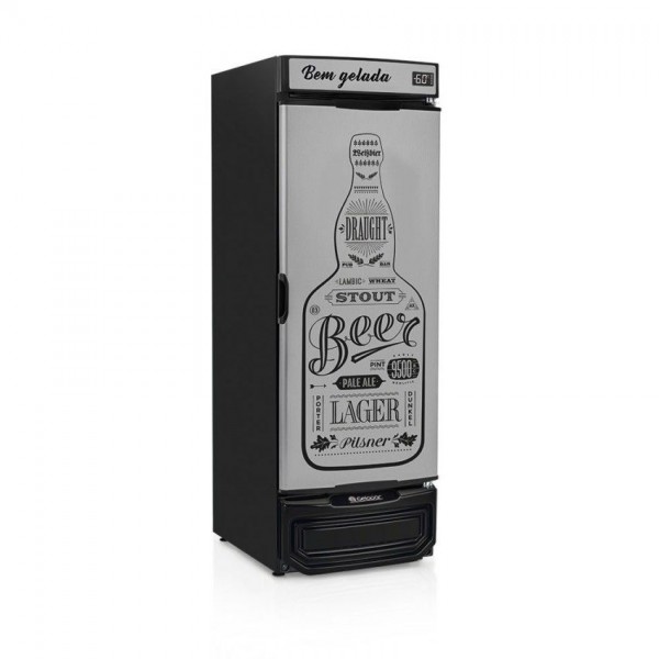 REFRIGERADOR DE BEBIDAS - CERVEJEIRA 572L - CAPACIDADE 196 GARRAFAS 600ML  GRB-57 GW PR
