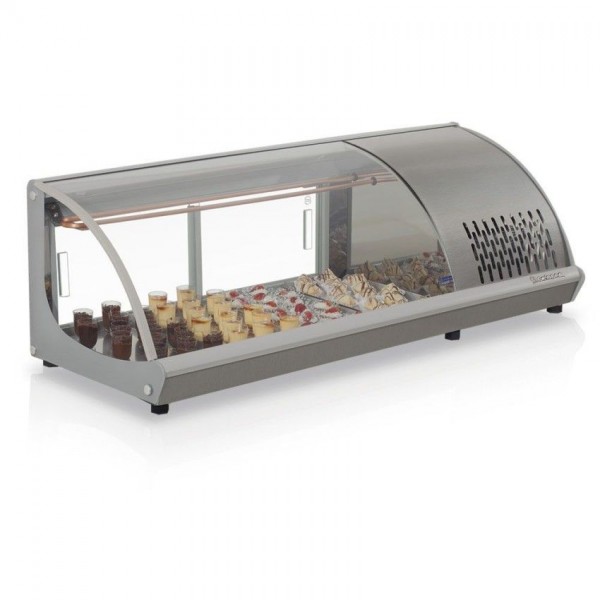 VITRINE REFRIGERADA DE BANCADA - SEM BANDEJAS- GVRB-120 TI