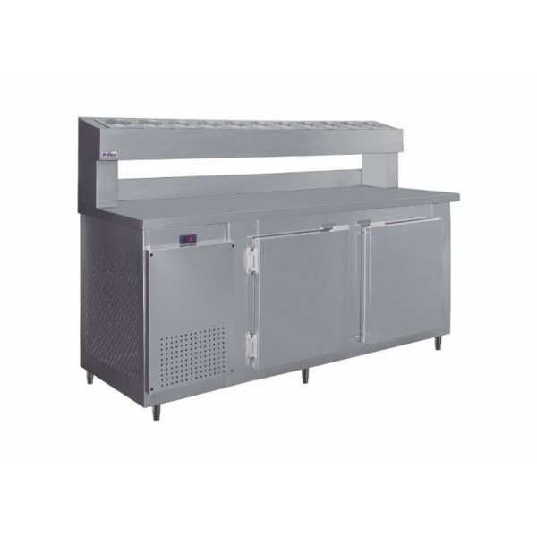 Balcão Serviço Porta Condimentos Rf041 1.9m Frilux