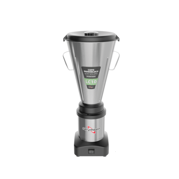 LC10 - LIQUIDIFICADOR COMERCIAL INOX, COPO MONOBLOCO INOX - 0,5 HP-CV 220 V
