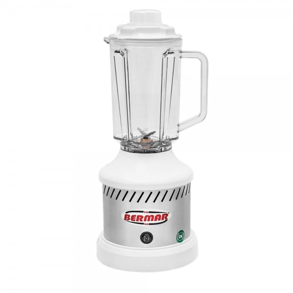 Liquidificador Alta Rotação Bermar 1,75 Litros Branco Copo Policarbonato BM-136