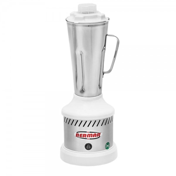 Liquidificador Alta Rotação Bermar 2 Litros Branco Copo Aço Inox BM-137