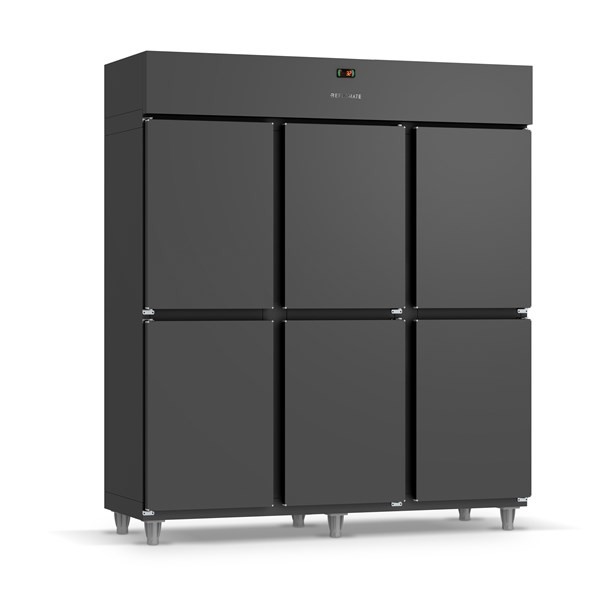 Mini Câmara 6 Portas RESFRIADOS BLACK - REFRIMATE