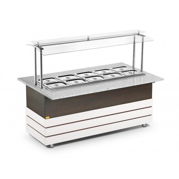 Buffet Restaurante Aquecido MDA900 2 Recipientes - REFRIMATE
