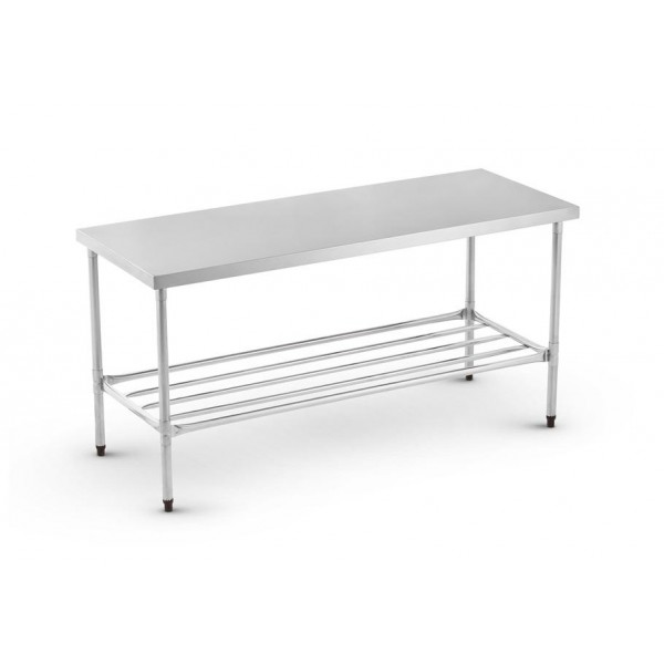 Mesa Inox Tampo Liso 95x100x73 mitlpt 1000 - REFRIMATE