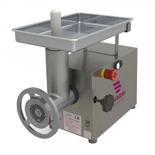 MOEDOR DE CARNE BRAESI EM INOX BOCAL 10 1/2CV BMC-10/1 G2 BIV - BRAESI