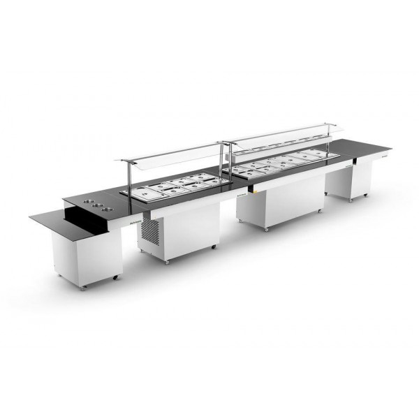 New Buffet 12 Cubas Central Frio Inox NBRCF 12 - REFRIMATE