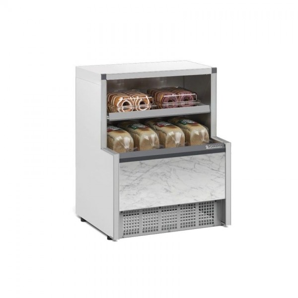 VITRINES NEUTRAS - PRATELEIRAS EM VIDRO TEMPERADO- 740mm- Módulo balança e vitrine neutra- MPBA-075 BR