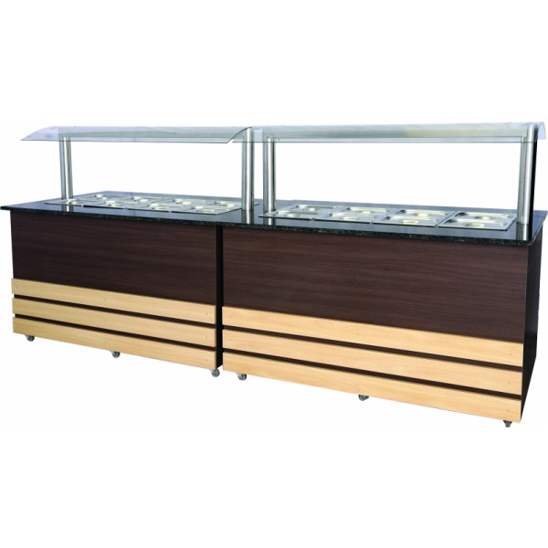 Buffet Frio COM CUBAS DE 1/2 X 65 - CHIMAFRIO