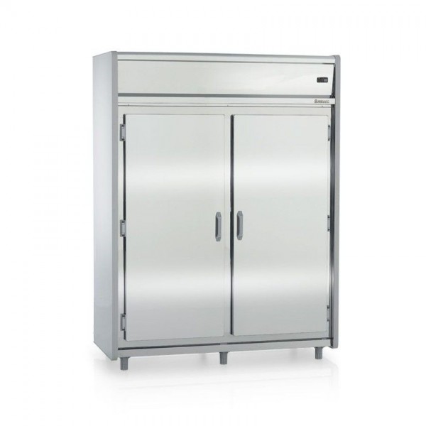 MINI-CÂMARA REFRIGERADA AÇOUGUE - AÇO INOX 430 - 1610mm-CONTROLADOR ELETRÔNICO- GMCR-1600 AI
