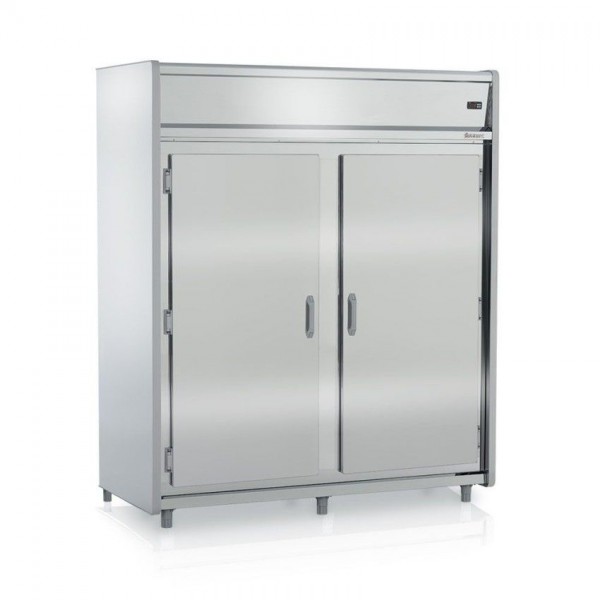 MINI-CÂMARA REFRIGERADA AÇOUGUE - AÇO INOX 430 - 1790mm-CONTROLADOR ELETRÔNICO- GMCR-2100 AI