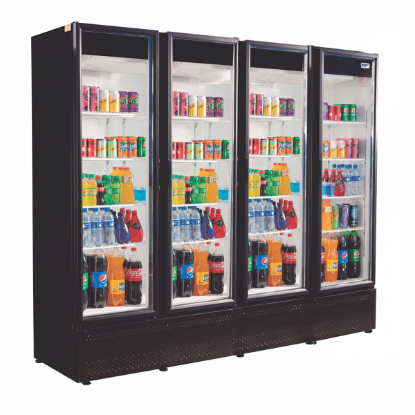 Refrigerador/Expositor Vertical Frios e Laticínios RF-023 - 4 Portas de Vidro