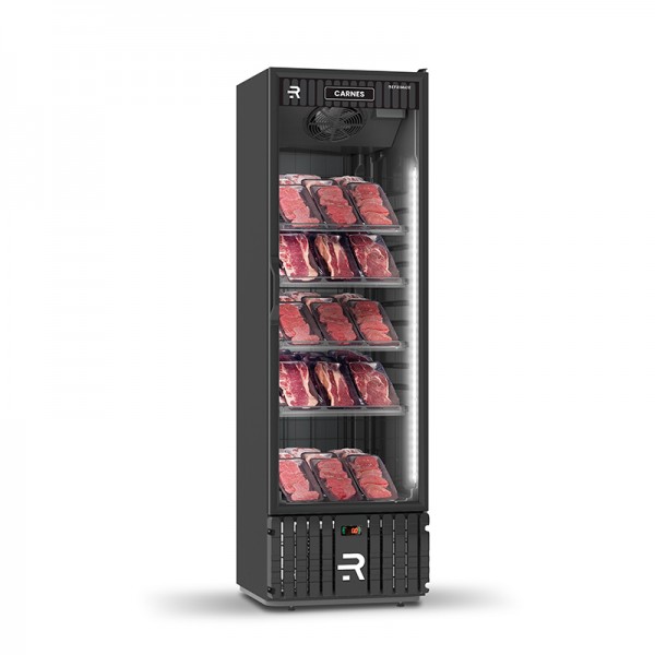 Visa Cooler Carnes 400L Porta de Vidro - REFRIMATE