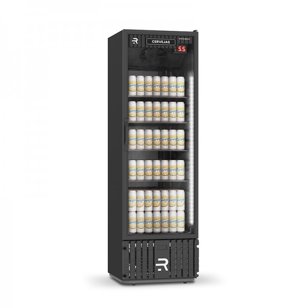 Visa Cooler Cerveja 400L Porta de Vidro - REFRIMATE