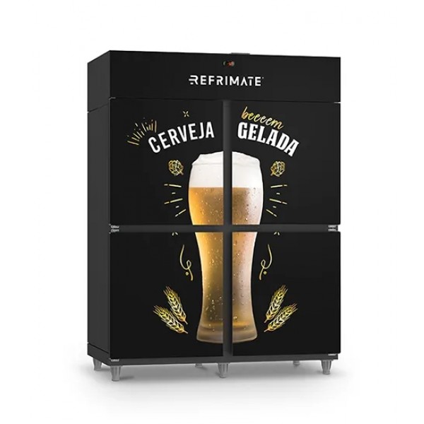 Visa Cooler Storage Porta Sólida 1900L - REFRIMATE