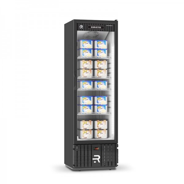 Visa Cooler Sorvetes 400L Porta de Vidro - REFRIMATE