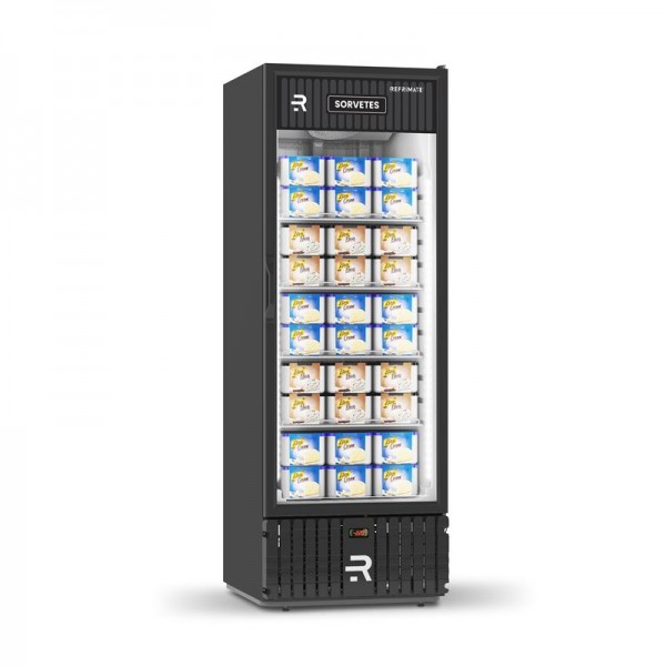 Visa Cooler Sorvetes 570L Porta de Vidro - REFRIMATE