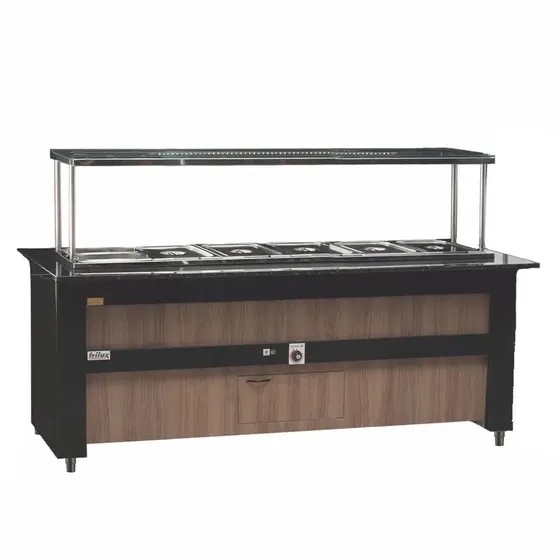 Buffet Modulado Linha Pop Aquecido 12gn Frilux Bf008