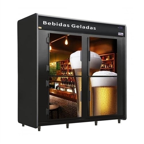 MINI CAMARA CERVEJEIRA P/ 39 CAIXAS RF057 PLUS FRILUX