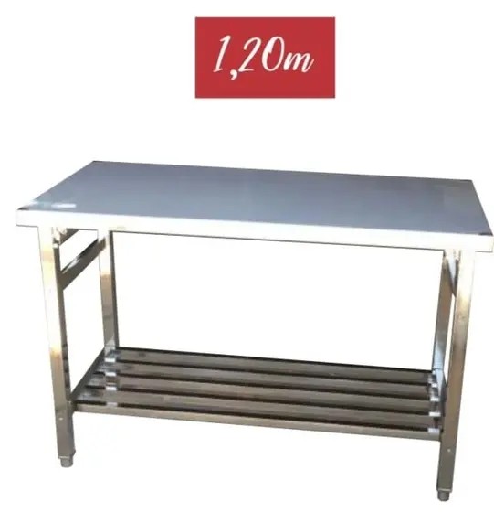 Mesa de inox de 120 dobravel - URUMAX