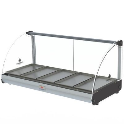 Estufa Curva Elétrica Progas PRV-05E 5 Bandejas 500W Preto