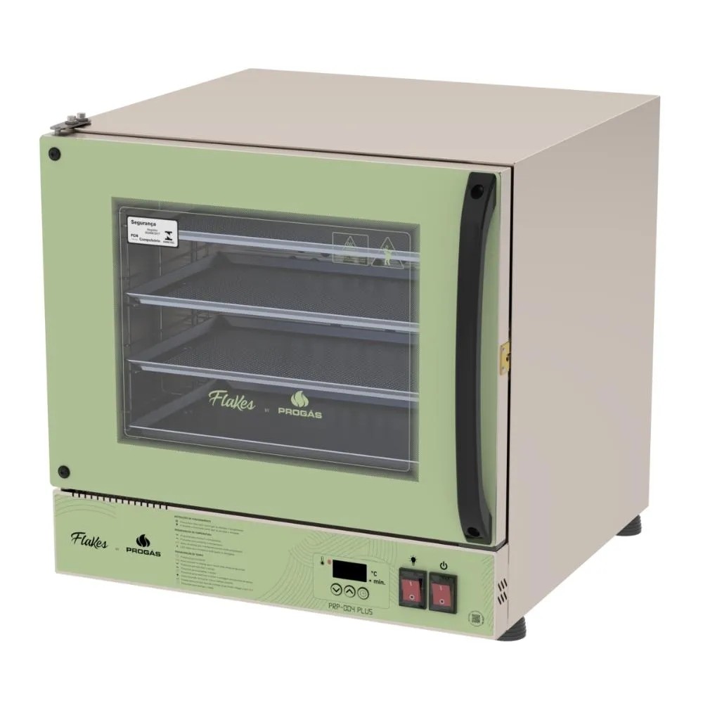Forno Turbo Elétrico PRP-004 PLUS Verde Flakes  Progás