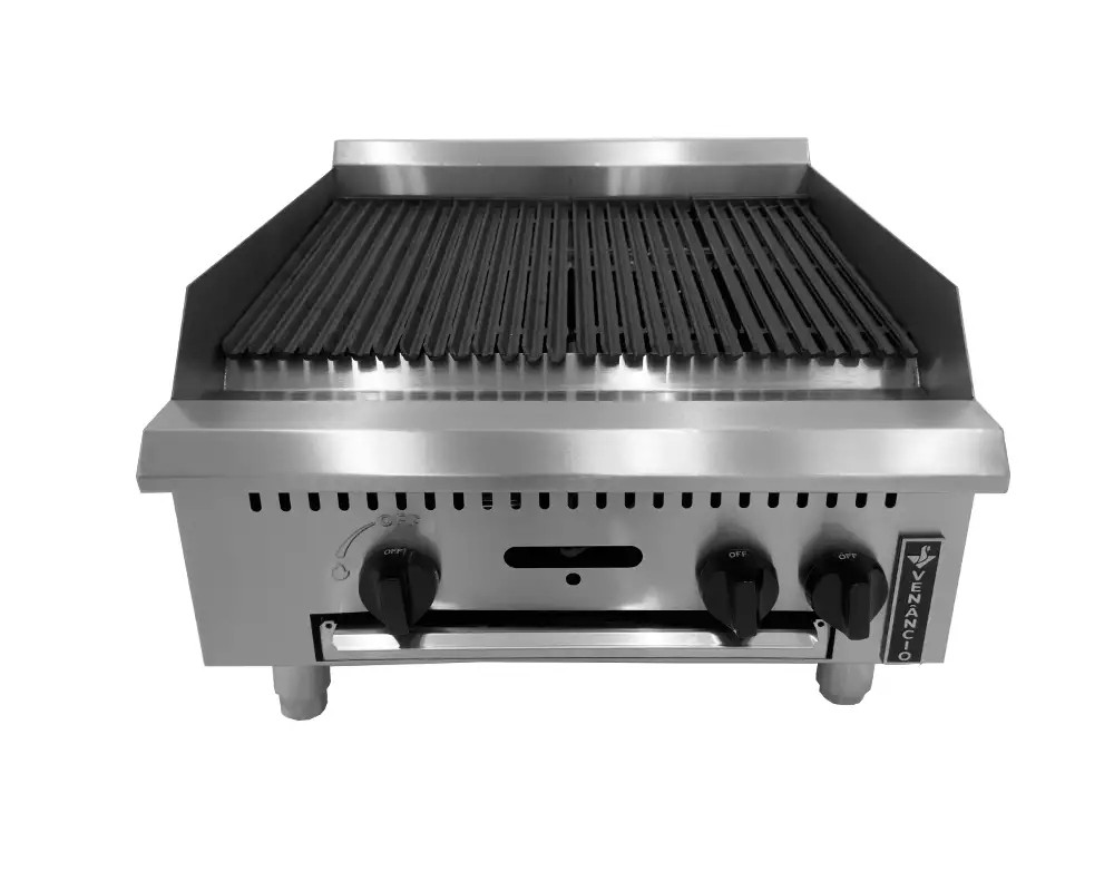CHAPA GRILL DE MESA 060 A GÁS PRIME - VENANCIO