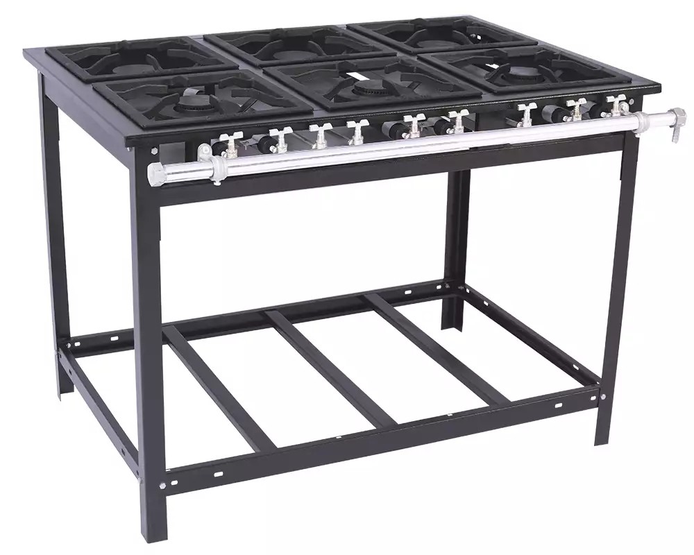 FOGÃO A GÁS EXTRA P7 6 QUEIMADORES MISTOS 3QD/3QS ESP FORNO - VENANCIO