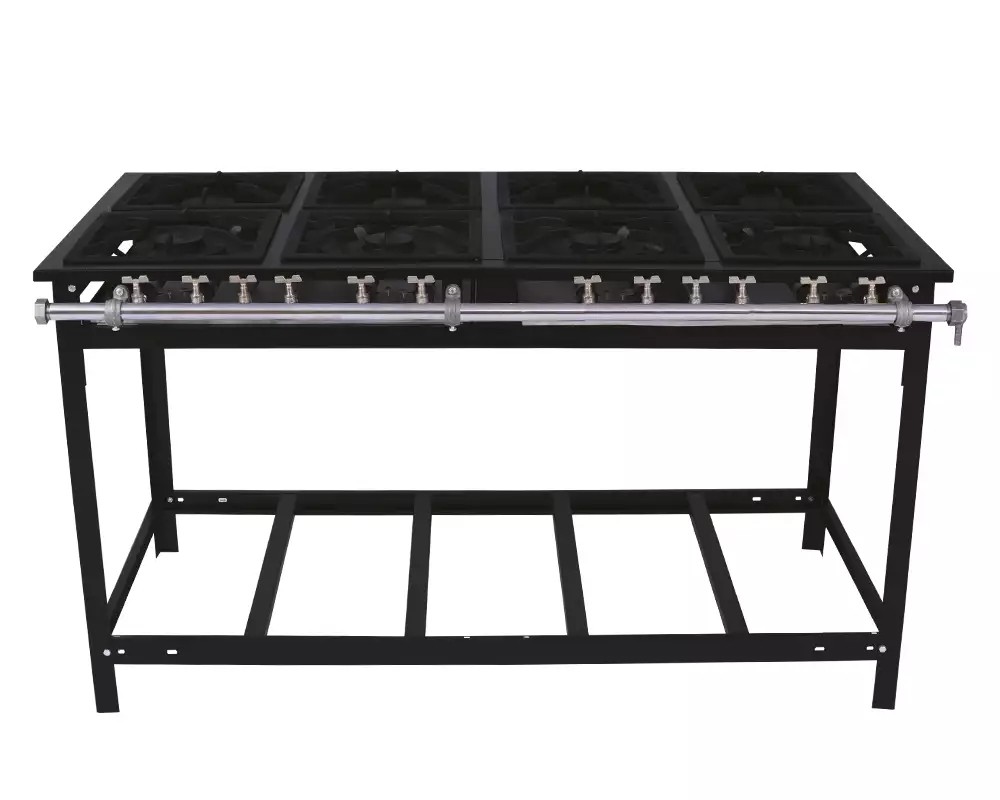 FOGÃO A GÁS EXTRA 8 QUEIMADORES MISTOS 4QS/4QD ESP FORNO - veNANCIO