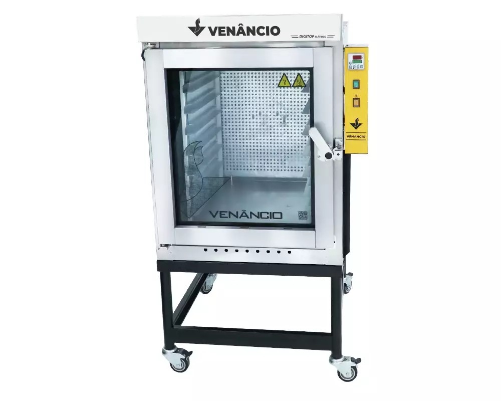 FORNO TURBO DIGITOP ELÉTRICO P/ 8 EST - VENANCIO
