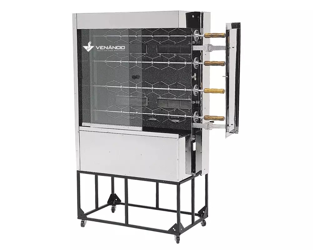 FORNO GRILL A GÁS ASSADOR DE FRANGO 20 - VENANCIO