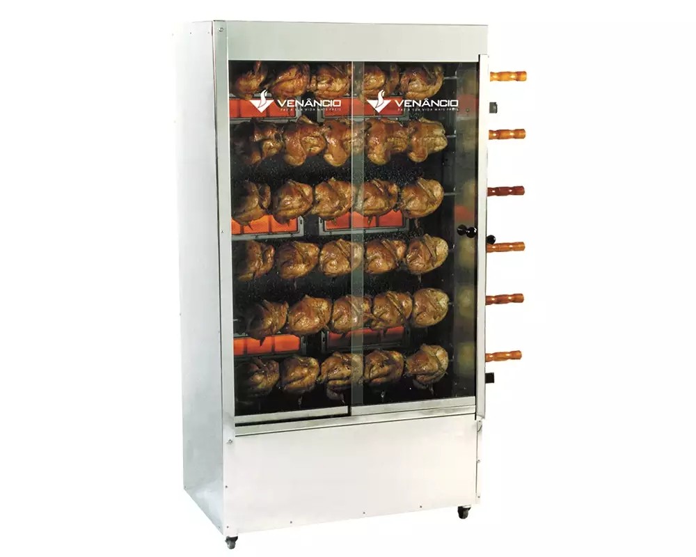 FORNO GRILL A GÁS ASSADOR DE FRANGO 30 - VENANCIO