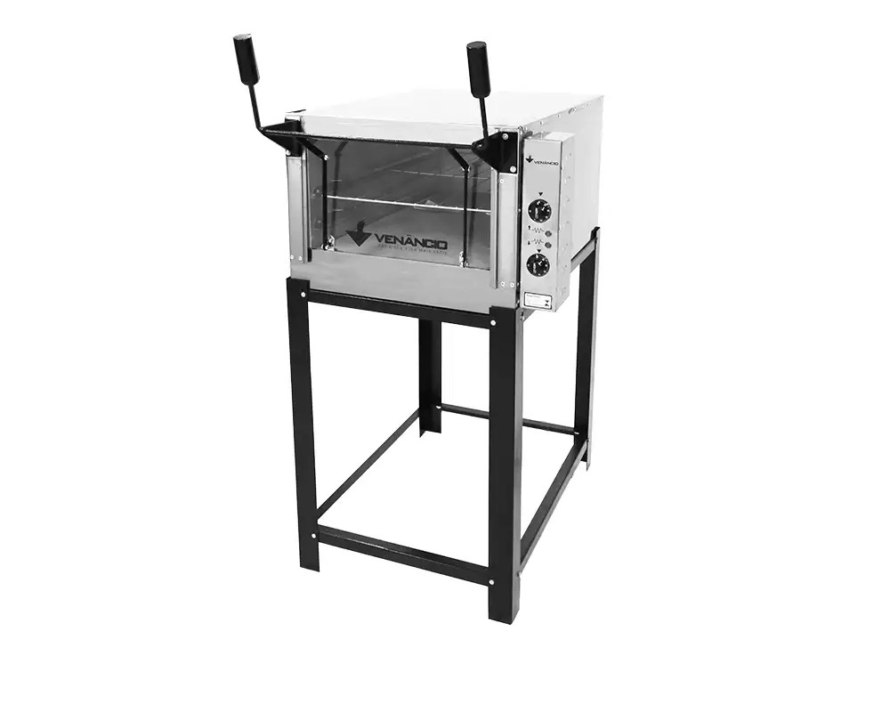 FORNO ELÉTRICO LASTRO ROMA 80 INT GALV/EXT INOX - VENANCIO