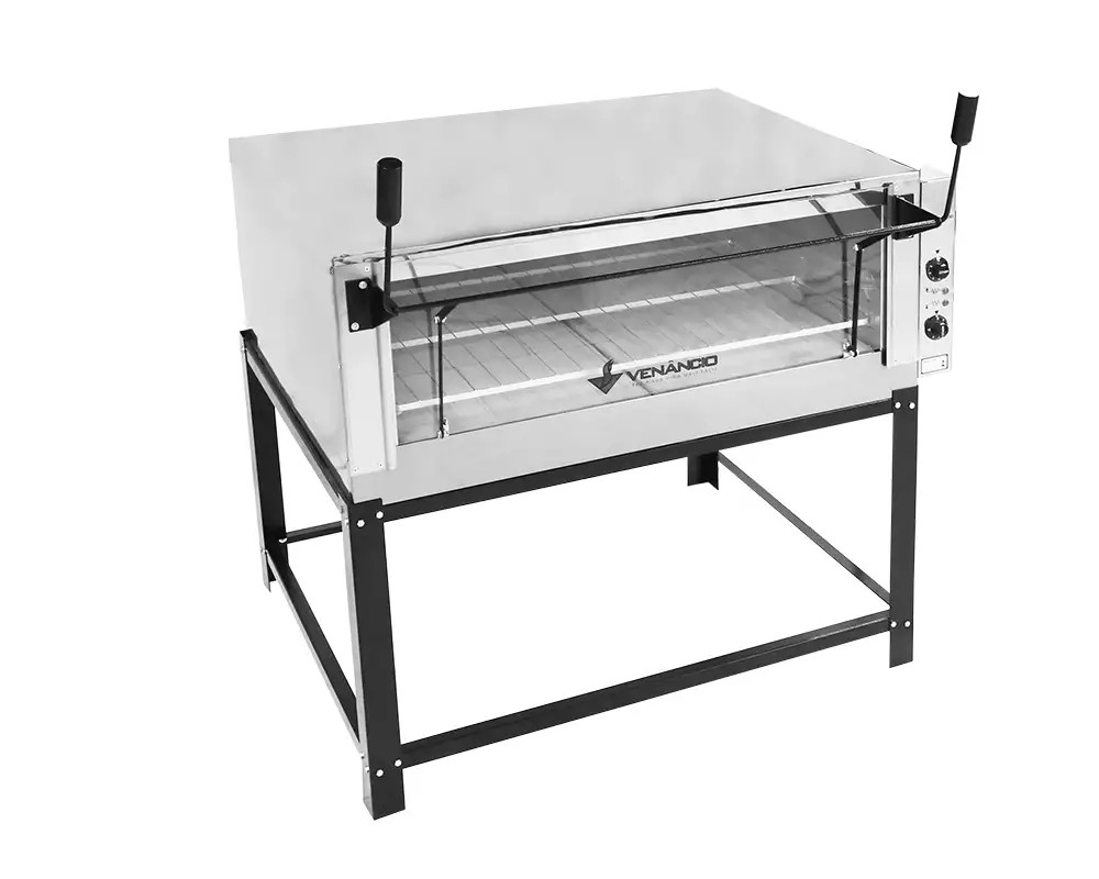 FORNO ELÉTRICO LASTRO ROMA 110 INT GALV/EXT INOX - VENANCIO