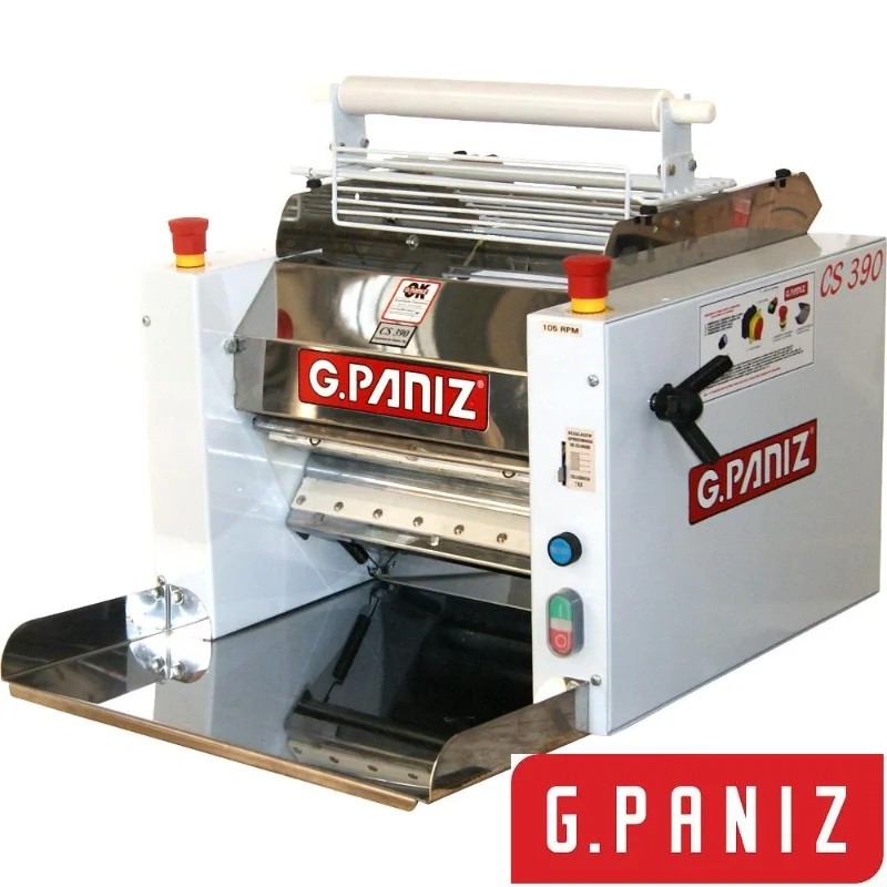 Cilindro Laminador 390 mm de mesa bandeja inox BIVOLT - G PANIZ
