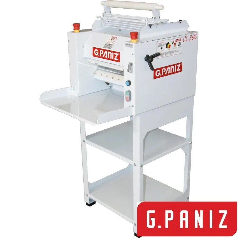 Cilindro Laminador 390 mm pedestal bandeja epóxi - G PANIZ
