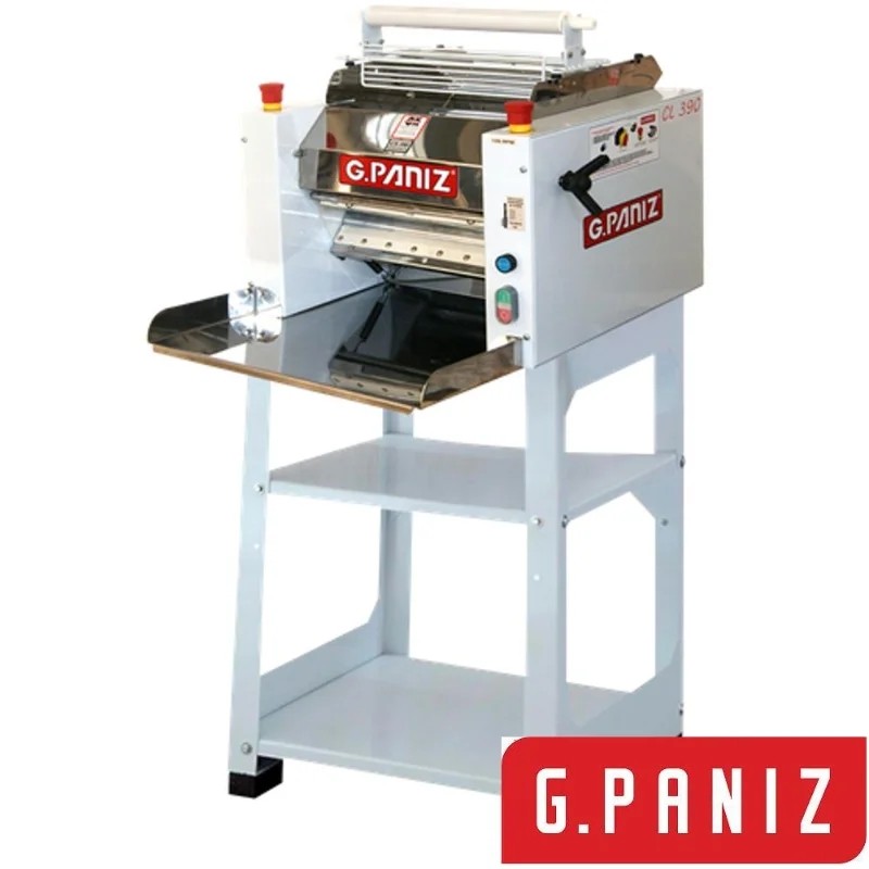 Cilindro Laminador 390 mm pedestal bandeja inox - G PANIZ
