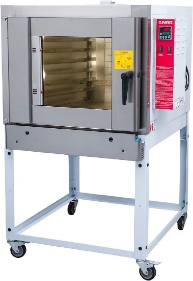 Forno Turbo Gás 5 esteiras 60 x 80 reguláveis total inox BIVOLT - G PANIZ