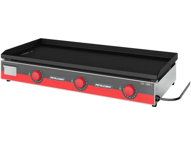 Chapa Elétrica Light 120 x 52,5 cm - CBE 1200L - METALCUBAS