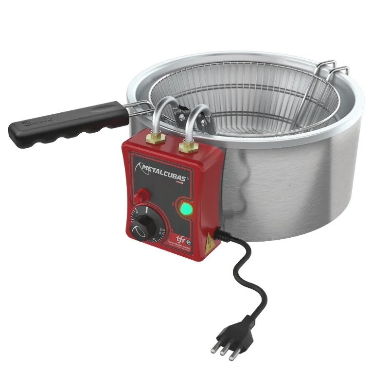 Tacho Fritador Elétrico - 3.800 W - 5 litros - TFRE 05- METALCUBAS