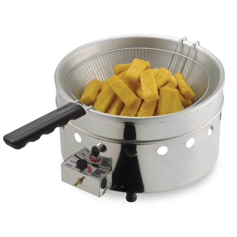 Tacho Fritador à gás alta pressão - 3 litros - TFRG 03 AP- METALCUBAS