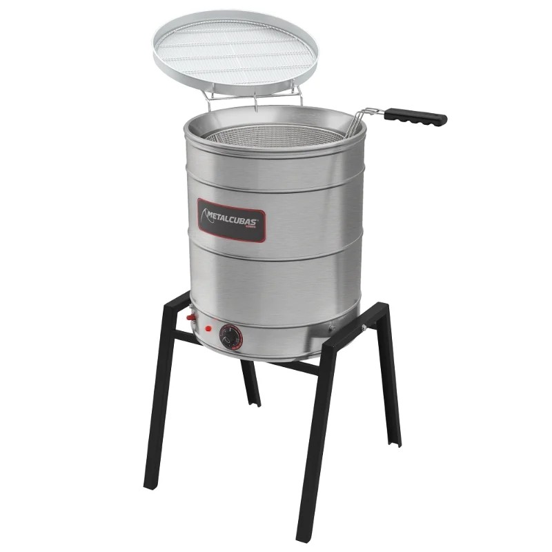 Fritador Elétrico água/óleo 40 litros -2 cestos pequenos 5.500 W - TFAO 40 CP-  METALCUBAS