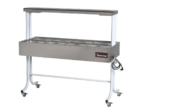 BTE 10 ST BR II
Balcão Térmico Standard 10 cubas - Estrutura Epóxi - Tampa Inox - Salivador Inox - GASTROMAQ