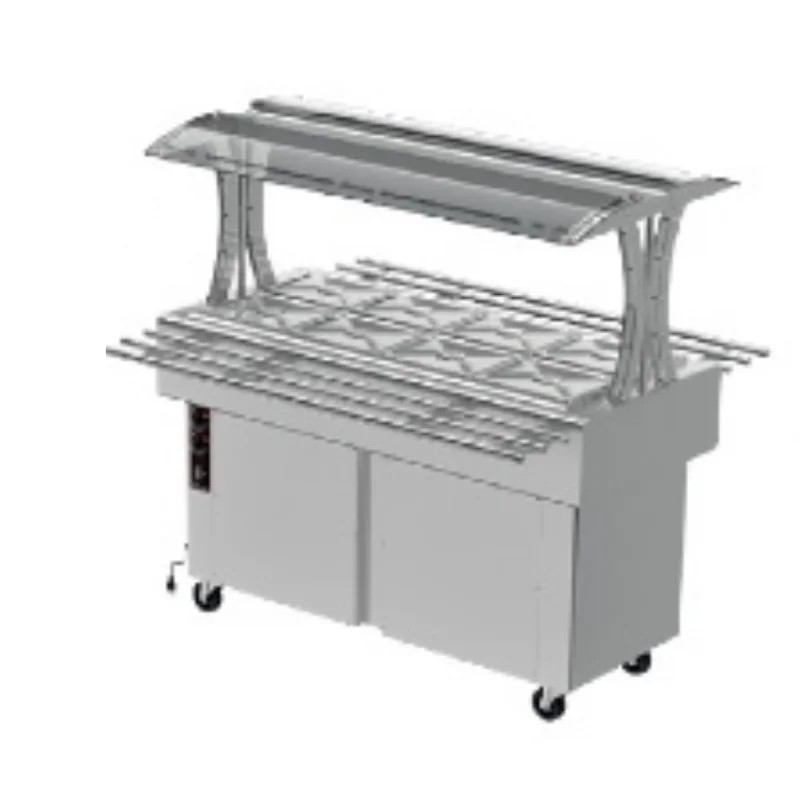 BTE 10 FLY I
Balcão termico quente 10 cubas FLY inox - GASTROMAQ